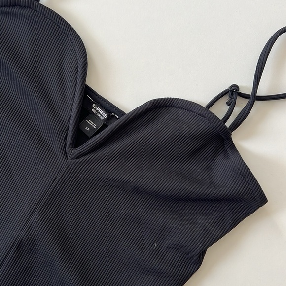 Express Ribbed Bodysuit - Picture 4 of 5